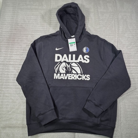 Nike Other - New Men's Nike Dallas Mavericks Courtside Club Pullover Hoodie Style FZ7689-010